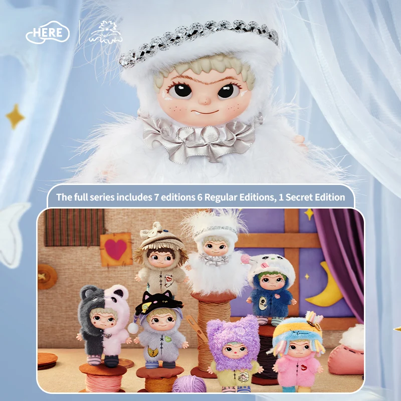 The handicraft world of WAKUKU-Series Vinyl Plush Doll